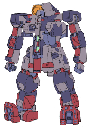 バタウカノーネ（武器開放状態）